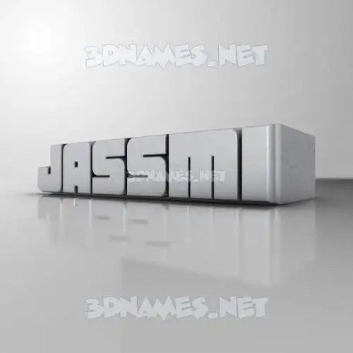jassmi in White Metro style - 3D name wallpaper jassmi in White Metro style - 3D name wallpaper