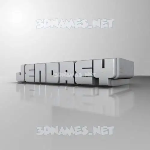 jendrey in White Metro style - 3D name wallpaper jendrey in White Metro style - 3D name wallpaper