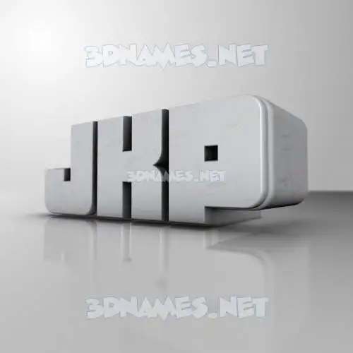 jkp in White Metro style - 3D name wallpaper jkp in White Metro style - 3D name wallpaper
