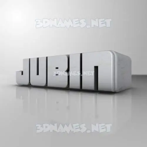 jubin in White Metro style - 3D name wallpaper jubin in White Metro style - 3D name wallpaper