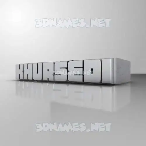 khursedi in White Metro style - 3D name wallpaper khursedi in White Metro style - 3D name wallpaper