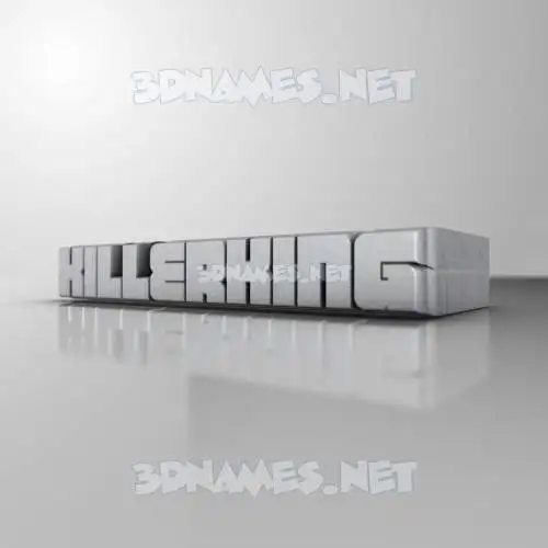 killerking in White Metro style - 3D name wallpaper killerking in White Metro style - 3D name wallpaper