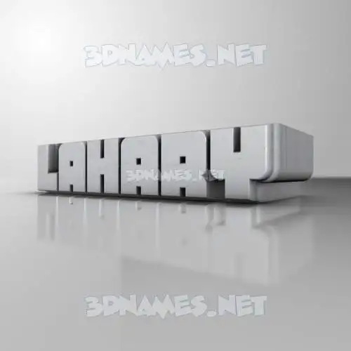lahary in White Metro style - 3D name wallpaper lahary in White Metro style - 3D name wallpaper