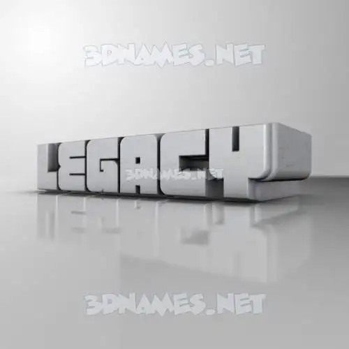 legacy in White Metro style - 3D name wallpaper legacy in White Metro style - 3D name wallpaper