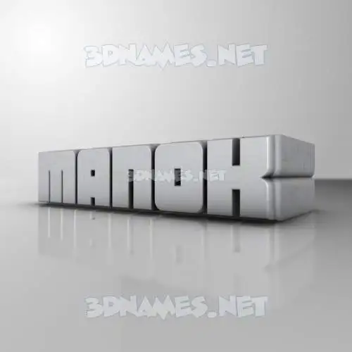 manok in White Metro style - 3D name wallpaper manok in White Metro style - 3D name wallpaper
