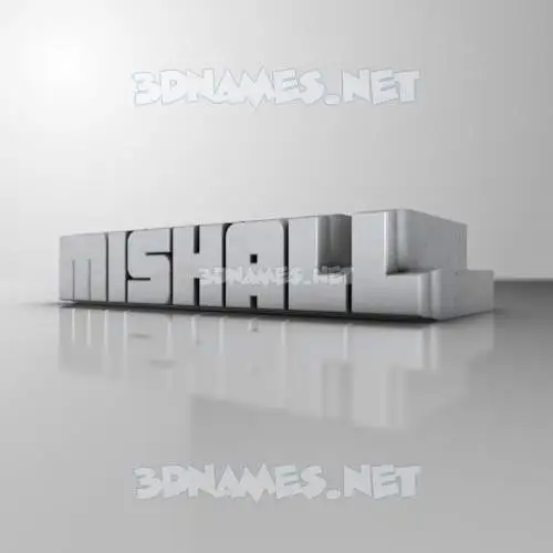 mishall in White Metro style - 3D name wallpaper mishall in White Metro style - 3D name wallpaper