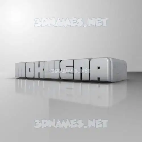 mokwena in White Metro style - 3D name wallpaper mokwena in White Metro style - 3D name wallpaper