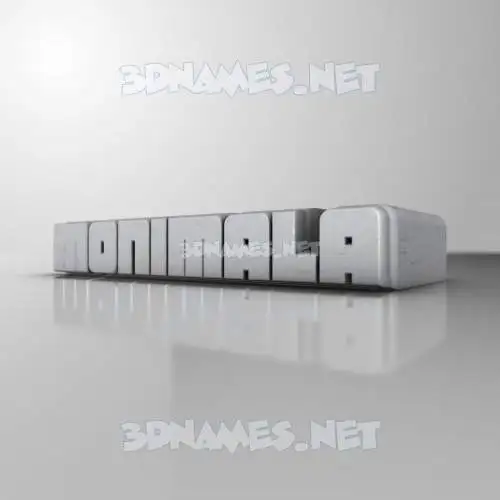 monimala in White Metro style - 3D name wallpaper monimala in White Metro style - 3D name wallpaper