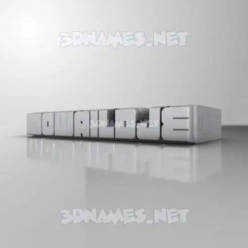 mowaildje in White Metro style - 3D name wallpaper mowaildje in White Metro style - 3D name wallpaper