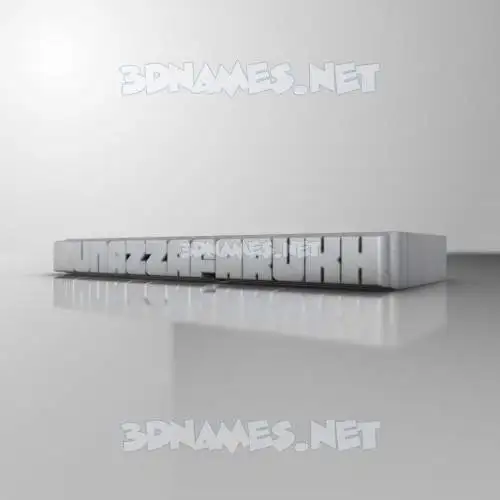 munazzafarukh in White Metro style - 3D name wallpaper