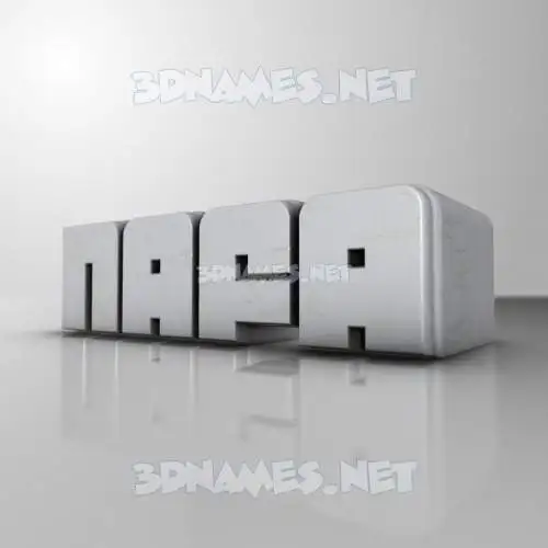 nafa in White Metro style - 3D name wallpaper nafa in White Metro style - 3D name wallpaper