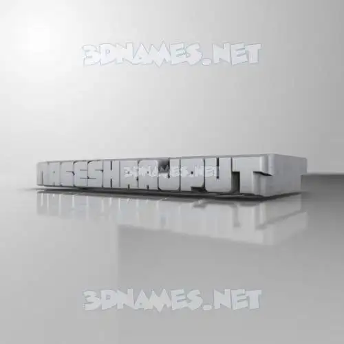 nageshrajput in White Metro style - 3D name wallpaper