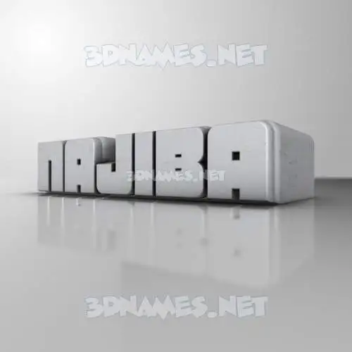 najiba in White Metro style - 3D name wallpaper najiba in White Metro style - 3D name wallpaper