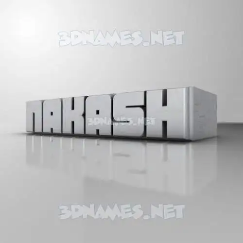 nakash in White Metro style - 3D name wallpaper nakash in White Metro style - 3D name wallpaper