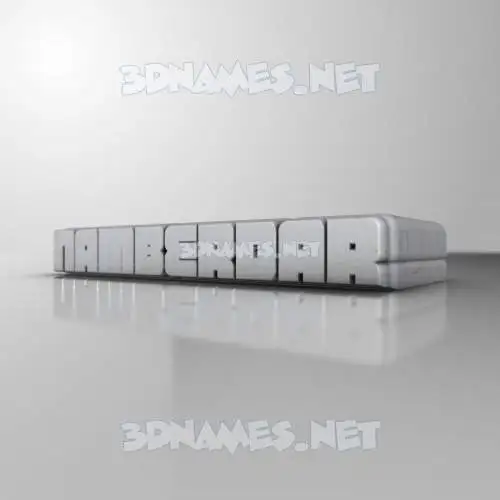 namberdar in White Metro style - 3D name wallpaper namberdar in White Metro style - 3D name wallpaper