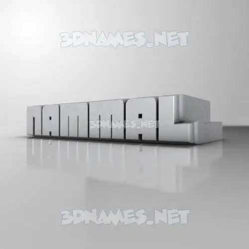 nammal in White Metro style - 3D name wallpaper nammal in White Metro style - 3D name wallpaper