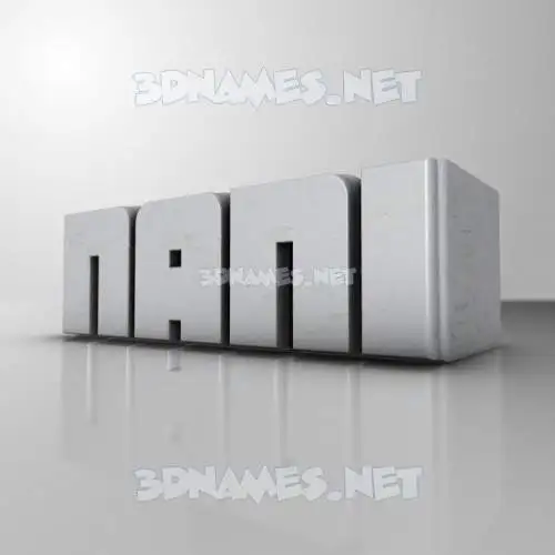 nani in White Metro style - 3D name wallpaper nani in White Metro style - 3D name wallpaper