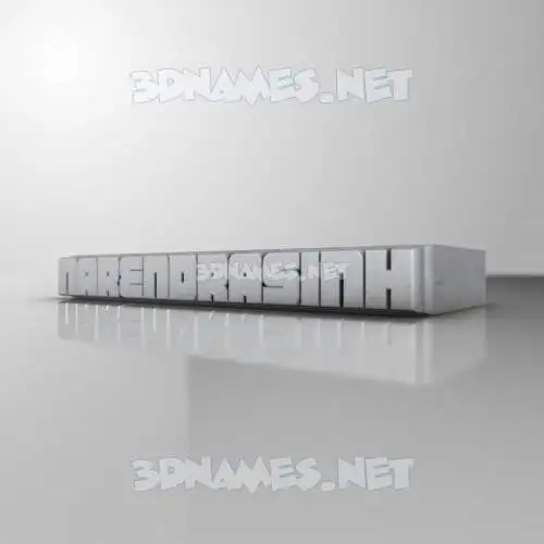 narendrasinh in White Metro style - 3D name wallpaper