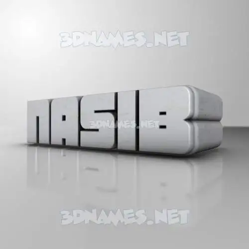 nasib in White Metro style - 3D name wallpaper nasib in White Metro style - 3D name wallpaper