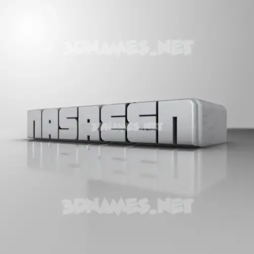 nasreen in White Metro style - 3D name wallpaper nasreen in White Metro style - 3D name wallpaper