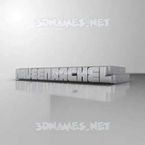 naveenrachel in White Metro style - 3D name wallpaper