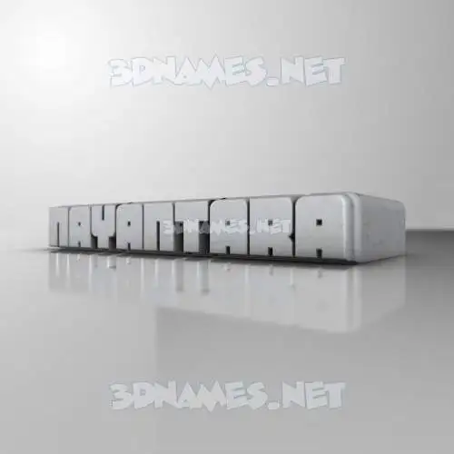 nayantara in White Metro style - 3D name wallpaper nayantara in White Metro style - 3D name wallpaper