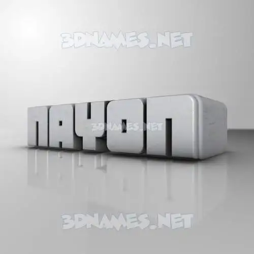 nayon in White Metro style - 3D name wallpaper nayon in White Metro style - 3D name wallpaper