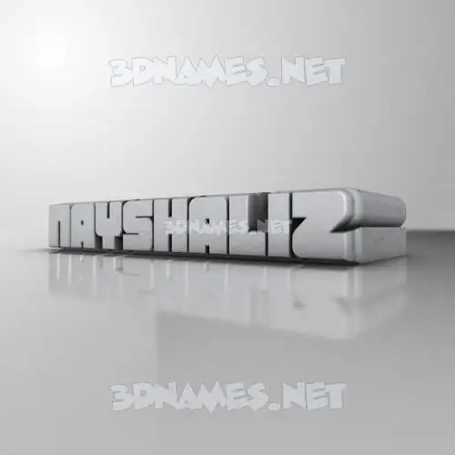 nayshaliz in White Metro style - 3D name wallpaper nayshaliz in White Metro style - 3D name wallpaper