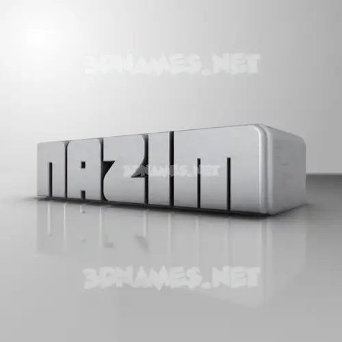 nazim in White Metro style - 3D name wallpaper nazim in White Metro style - 3D name wallpaper