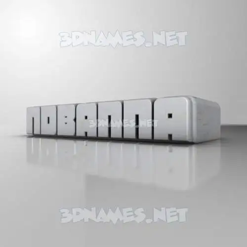 ndbanna in White Metro style - 3D name wallpaper ndbanna in White Metro style - 3D name wallpaper