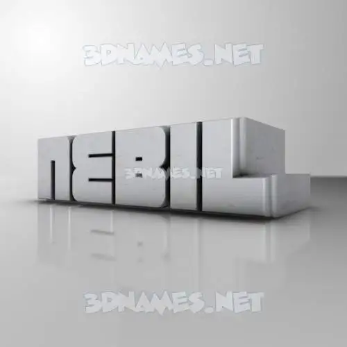 nebil in White Metro style - 3D name wallpaper nebil in White Metro style - 3D name wallpaper