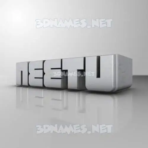 neetu in White Metro style - 3D name wallpaper