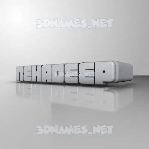 nehadeep in White Metro style - 3D name wallpaper nehadeep in White Metro style - 3D name wallpaper