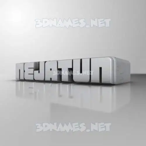 nejatun in White Metro style - 3D name wallpaper nejatun in White Metro style - 3D name wallpaper