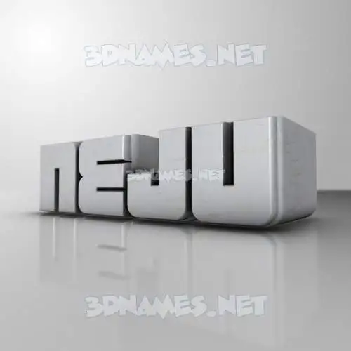 neju in White Metro style - 3D name wallpaper