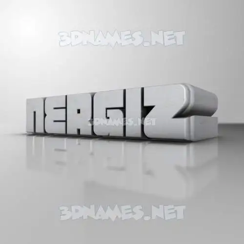 nergiz in White Metro style - 3D name wallpaper nergiz in White Metro style - 3D name wallpaper