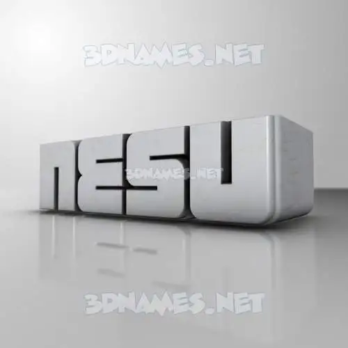 nesu in White Metro style - 3D name wallpaper nesu in White Metro style - 3D name wallpaper