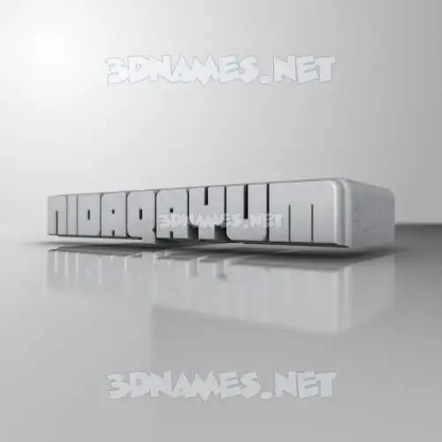 nidaqayum in White Metro style - 3D name wallpaper nidaqayum in White Metro style - 3D name wallpaper