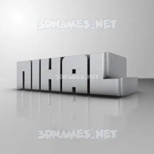 nihal in White Metro style - 3D name wallpaper nihal in White Metro style - 3D name wallpaper