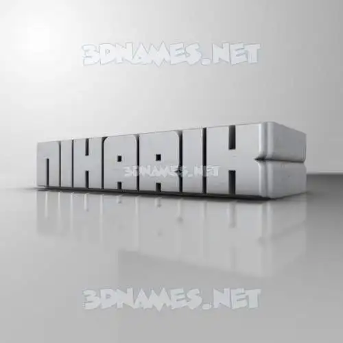 niharik in White Metro style - 3D name wallpaper niharik in White Metro style - 3D name wallpaper