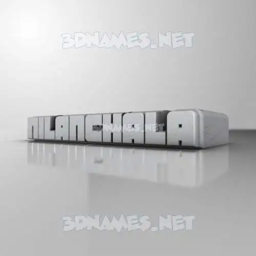 nilanchala in White Metro style - 3D name wallpaper