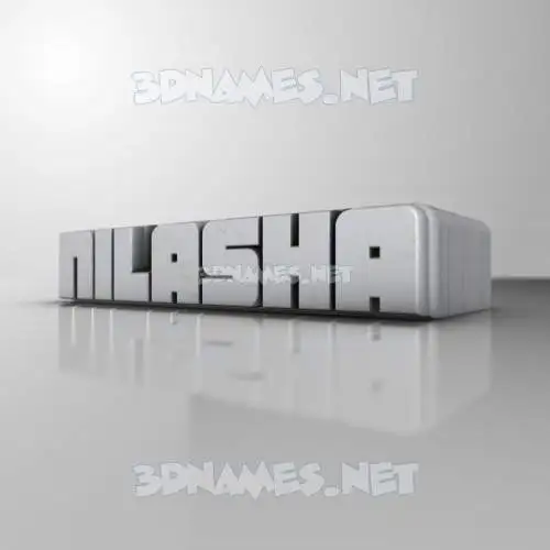 nilasha in White Metro style - 3D name wallpaper nilasha in White Metro style - 3D name wallpaper