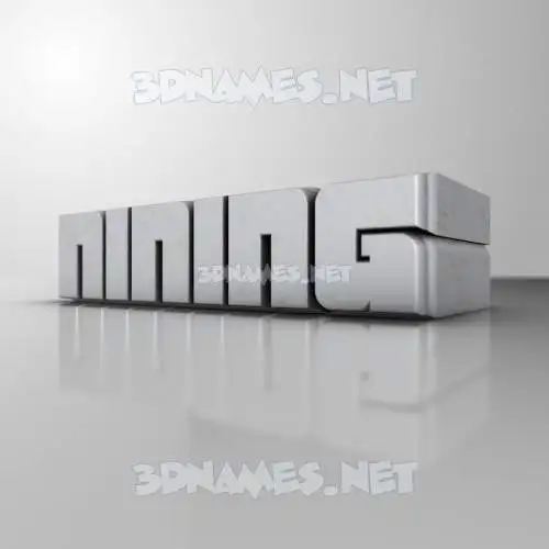 nining in White Metro style - 3D name wallpaper nining in White Metro style - 3D name wallpaper