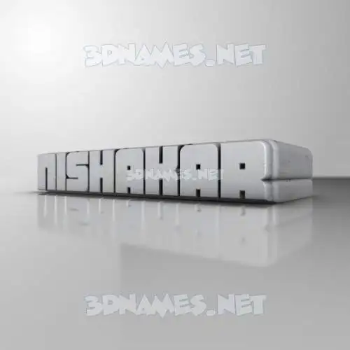 nishakar in White Metro style - 3D name wallpaper nishakar in White Metro style - 3D name wallpaper