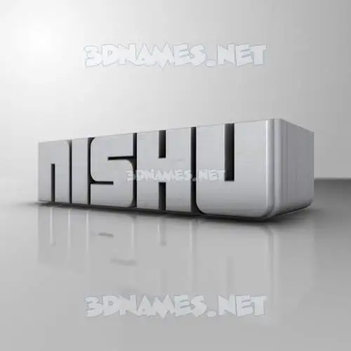 nishu in White Metro style - 3D name wallpaper nishu in White Metro style - 3D name wallpaper