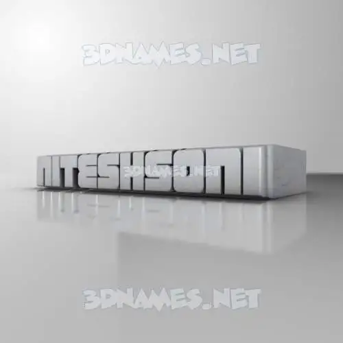 niteshsoni in White Metro style - 3D name wallpaper niteshsoni in White Metro style - 3D name wallpaper