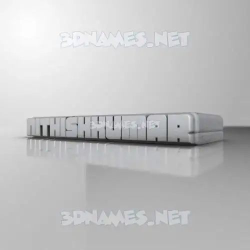 nithishkumar in White Metro style - 3D name wallpaper