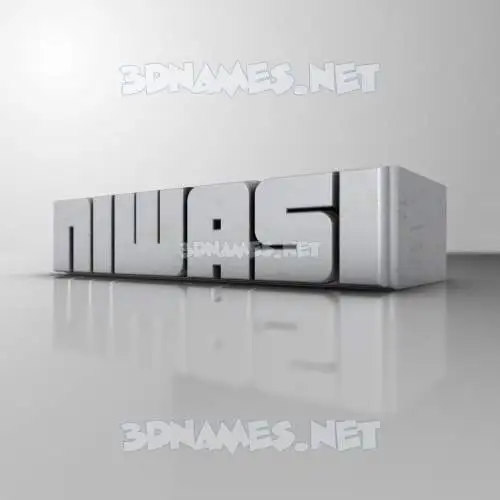 niwasi in White Metro style - 3D name wallpaper niwasi in White Metro style - 3D name wallpaper