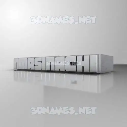 nmasinachi in White Metro style - 3D name wallpaper
