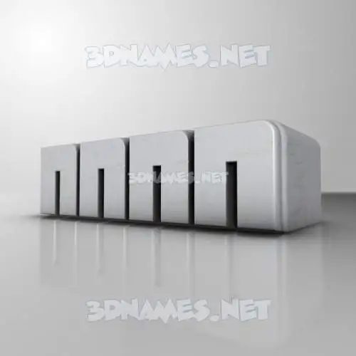nnnn in White Metro style - 3D name wallpaper nnnn in White Metro style - 3D name wallpaper